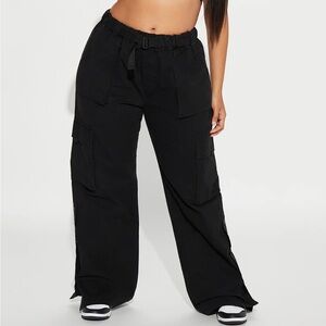 Black Cargo Pants